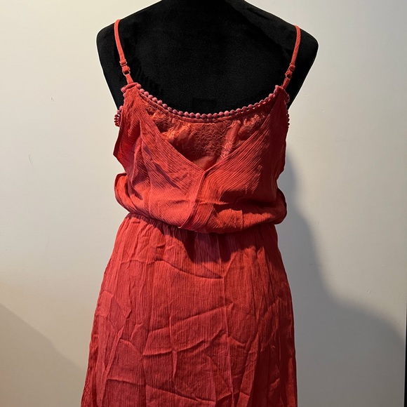 Daytrip burnt orange sundress sz M - Picture 2 of 3
